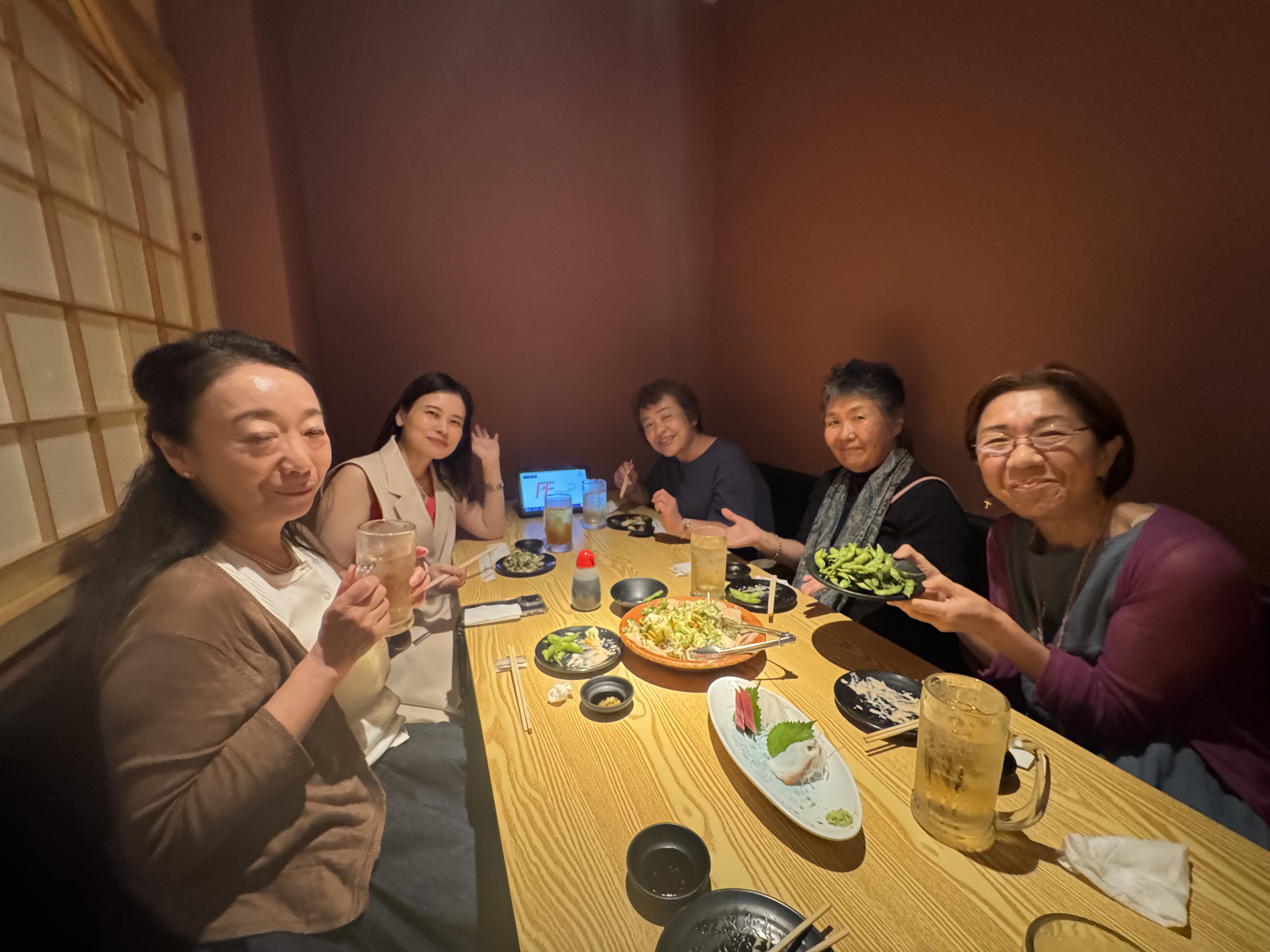 懇親会の様子